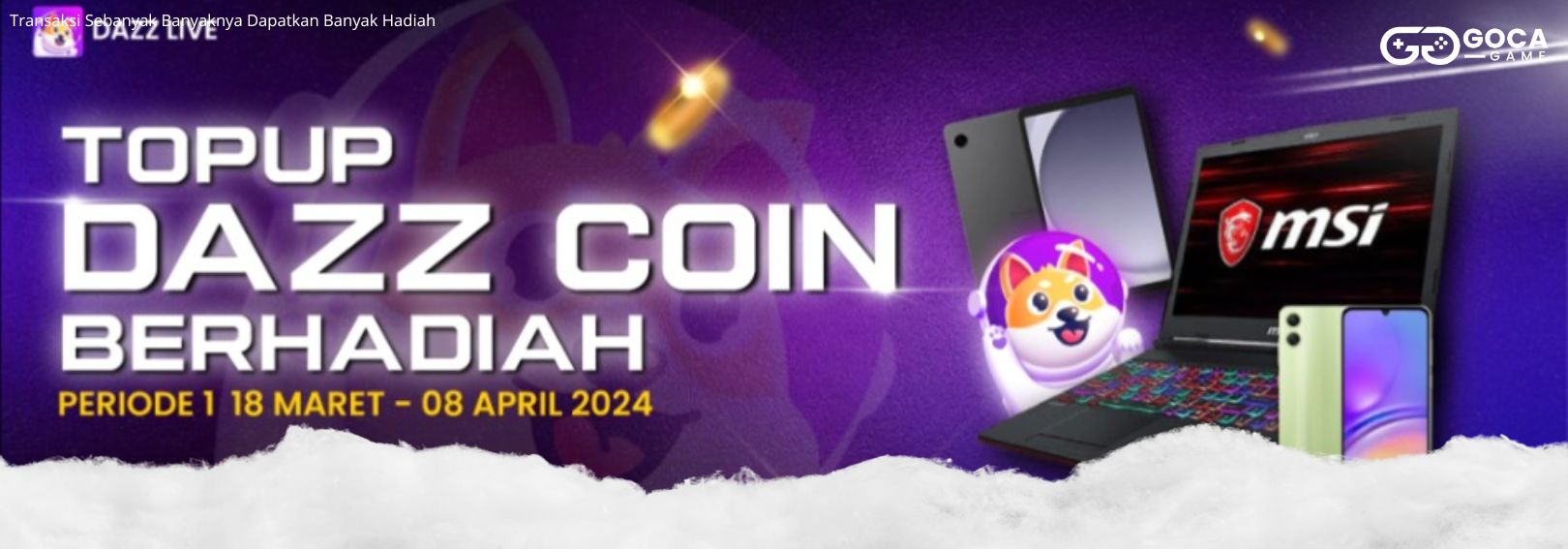 Top Up Dazz Live Termurah, Bisa Pakai Pulsa & Terpercaya